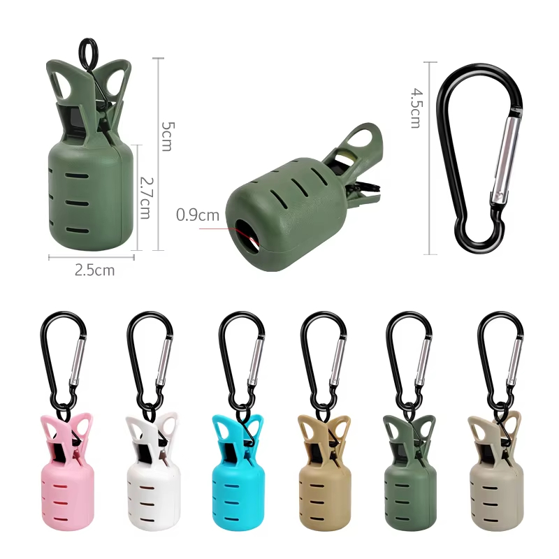 カラフルなイカジグフックキャッププロテクターキット6個セット - Fishing Lure Making Kit のレビューと価格
