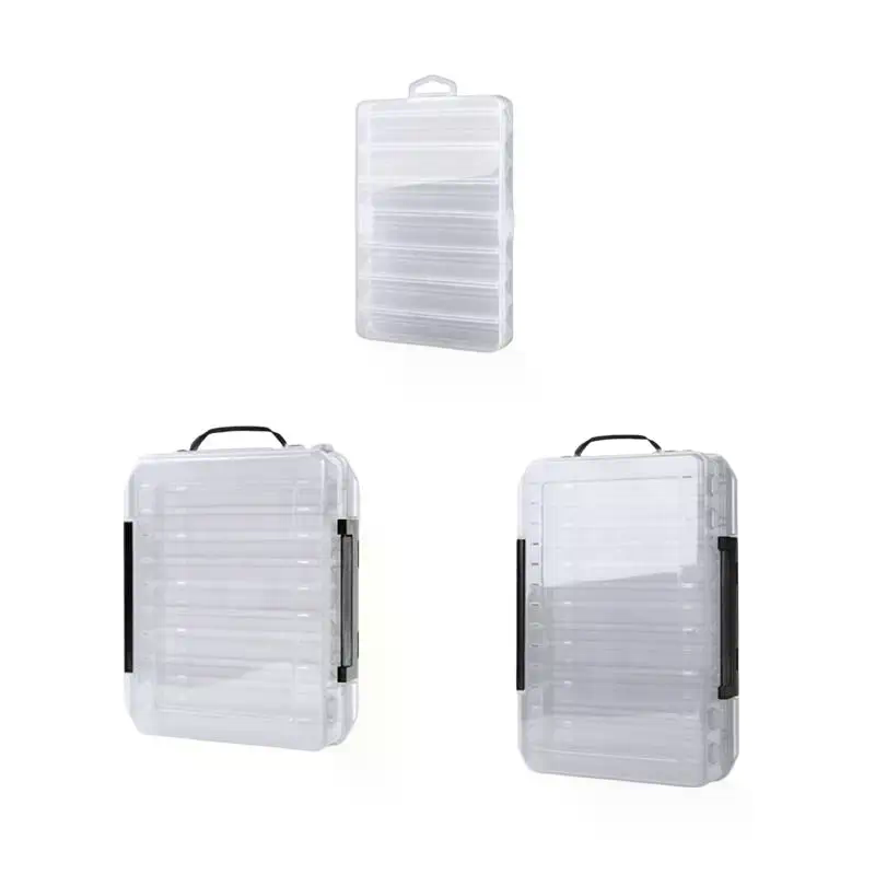両面式の釣り道具箱。釣り用アクセサリー、工具、魚鉤、ルアー、 - Fishing Lure Box のレビューと価格