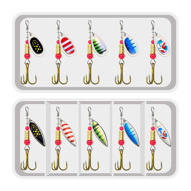 スピナーフィッシングルアーキット,スピナースピナースプーン, - Fishing Lure Spinnerbait のレビューと価格