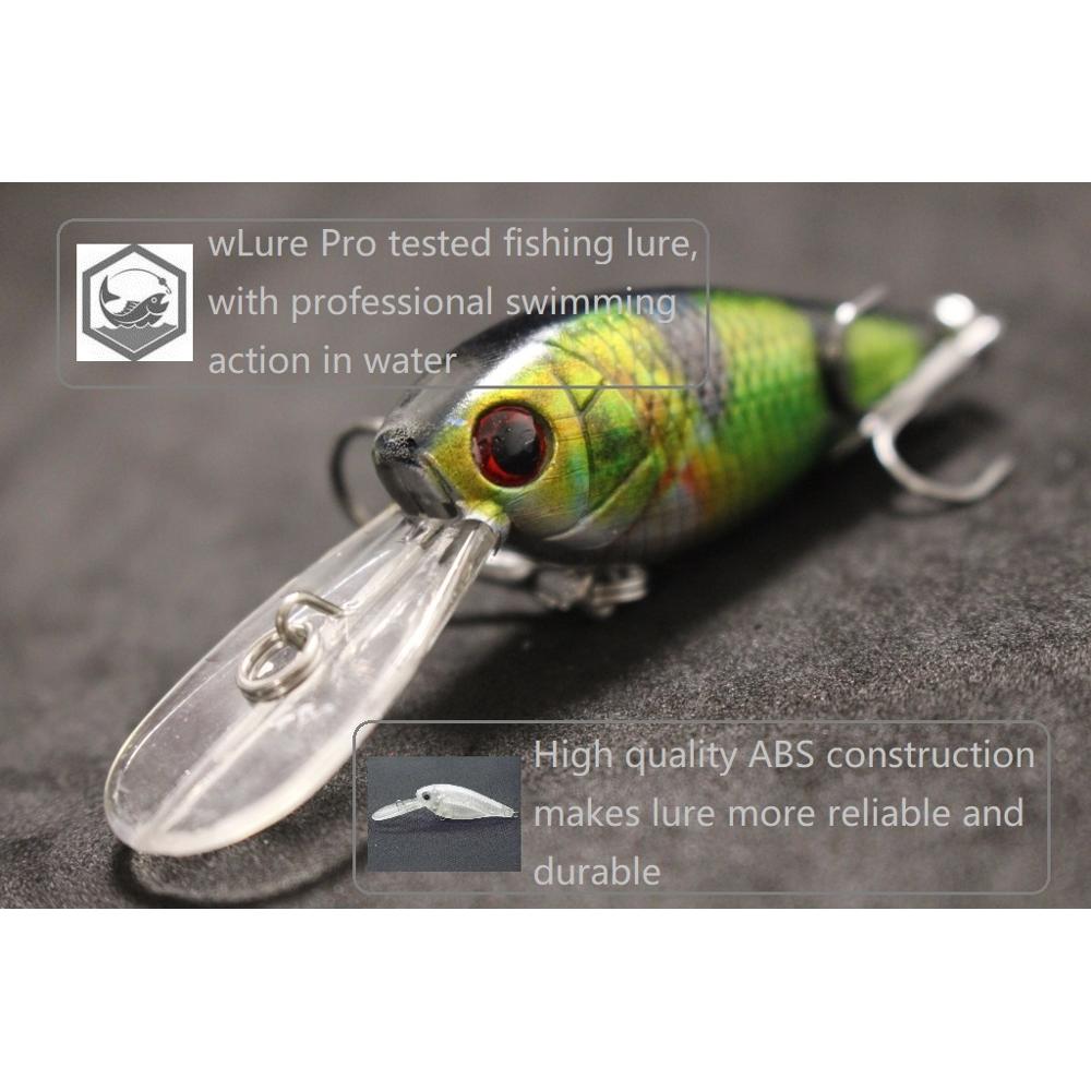 Wlure-クランクベイトフィッシングルアー,8g,8cm, - Fishing Lure Crankbait のレビューと価格
