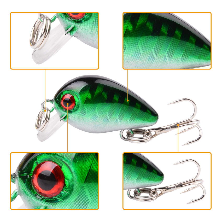 日本のミニハードフローティングルアー,シーバス釣りに最適な人 - Fishing Lure Crankbait のレビューと価格
